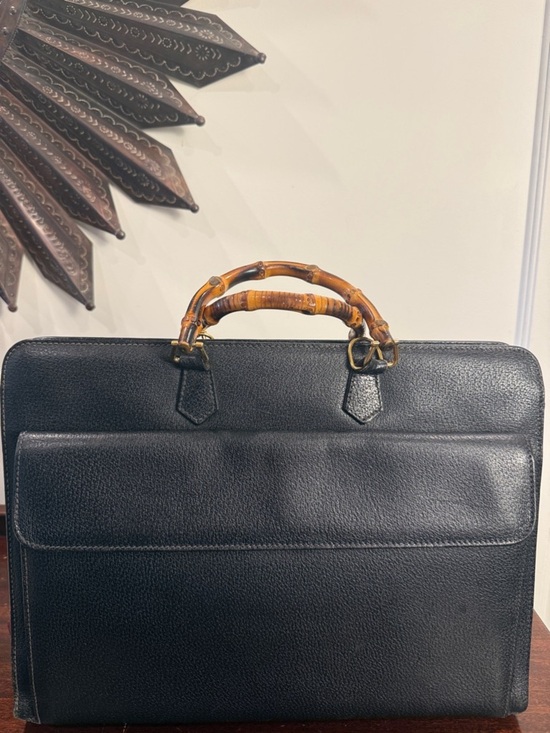 Gucci Handbags - Authentic Gucci Diana Briefcase – 1990s Icon w/ Bamboo Top Handle